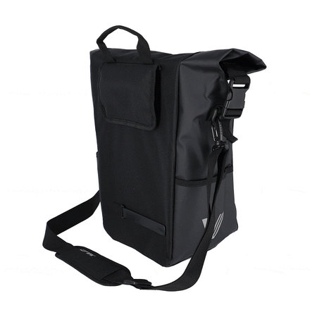 XLC Enkele  Fietstas V-Light Rolltop BA-S105 Zwart