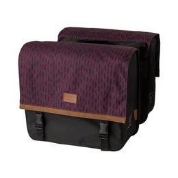 FastRider Dubbele fietstas Nara Pomegranate 33L