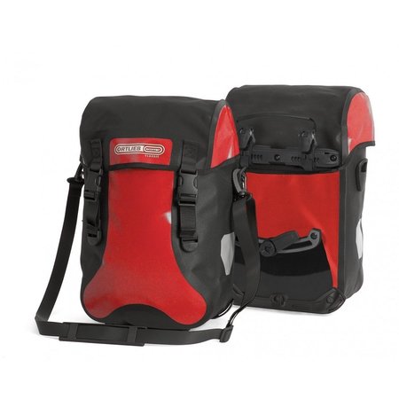 Ortlieb Sport-Packer Classic Red/Black 30L - Set van twee tassen