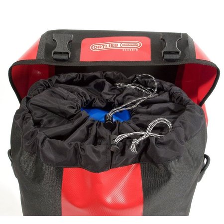 Ortlieb Bike-Packer Classic QL 2.1 Rood/Zwart 40L - Set van twee tassen