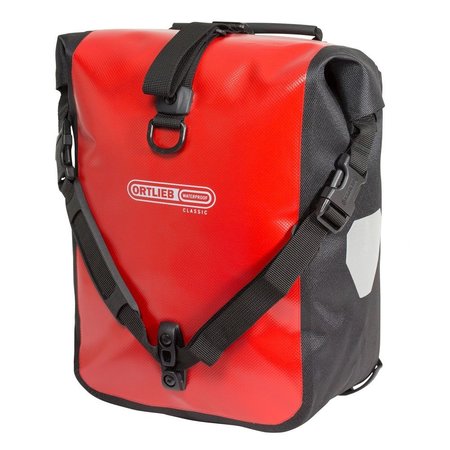 Ortlieb Sport-Roller Classic QL 2.1 Red/Black 25L - Set van twee tassen