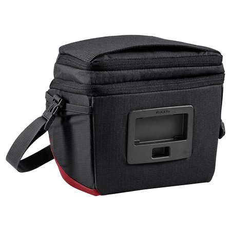 Vaude OnTour Box M 4L Black/Carmine - KF voorbereid