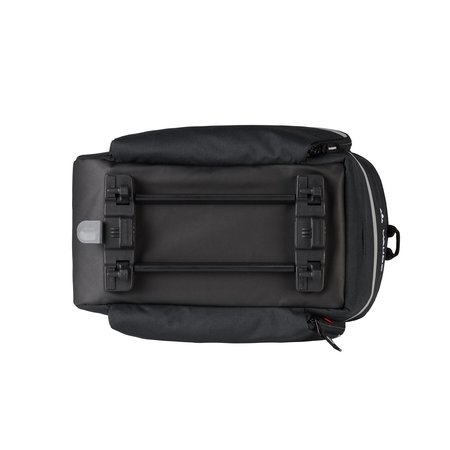 Vaude Bagagedragertas Silkroad Plus 9+7L Black (Snap-it)