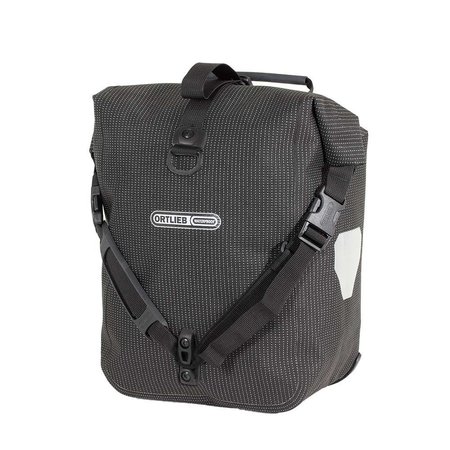 Ortlieb Sport-Roller High Visibility Black 25L - Set van twee tassen