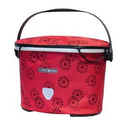 Ortlieb Stuurtas Up-Town Design Floral Red - 17,5L