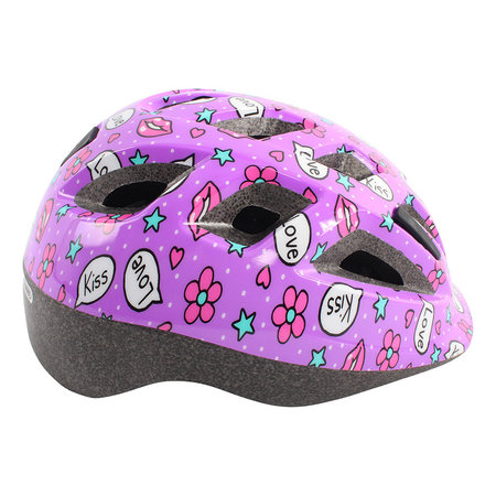 ABUS Kinderhelm Smooty 2.0 Purple Kisses S