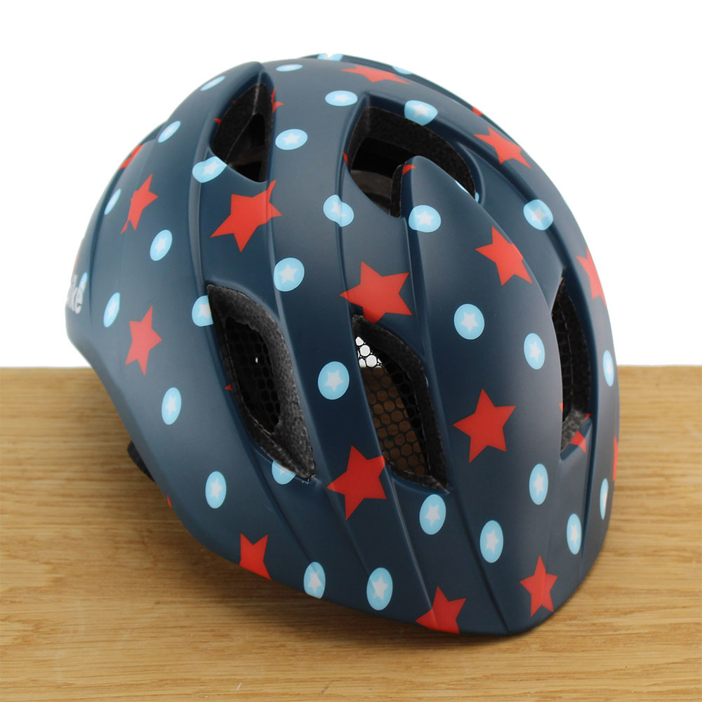 Kinderhelm Plus maat S Navy Stars