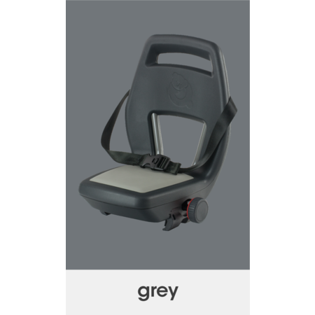 Qibbel 6+ Junior Seat  - Zwart/Grijs