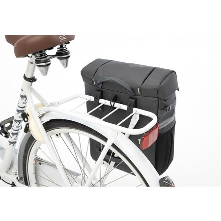 New Looxs Enkele Fietstas Vigo Single 18,5L Grijs