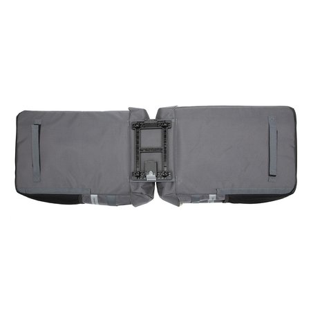 New Looxs Dubbele Fietstas Vigo Double MIK 37L Grijs