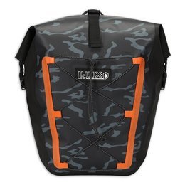 Lynx Enkele Fietstas Big Bend 25L Zwart/Grijs/Oranje