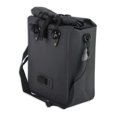 Lynx Enkele fietstas Valley XL e-Bike Black 21L - waterdicht