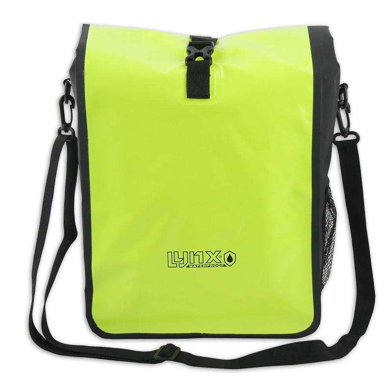 Lynx Enkele fietstas Valley XL Yellow 21L Waterdicht Fietsparadijs