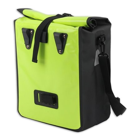 Lynx Enkele fietstas Valley XL Yellow 21L - waterdicht