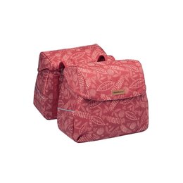 New Looxs Dubbele fietstas Joli Double  Forest Red 37L