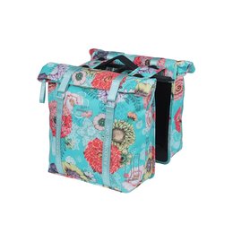 Basil Dubbele fietstas Bloom Field MIK 28-35L Blauw