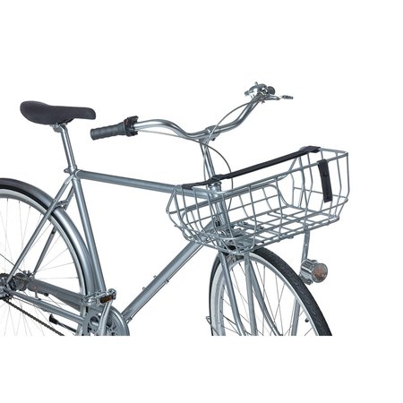 Basil Fietsmand Portland 25L Chroom - Voormand