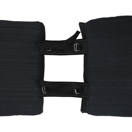 CONTEC Dubbele fietstas Neo Double XL 33L Zwart/Grijs
