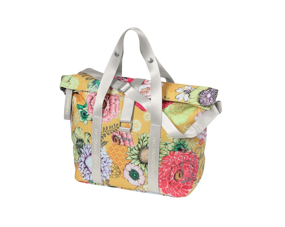 Fietshandtas Bloom Field KF-haken 8-11L Geel