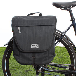 CONTEC Enkele fietstas Neo Single XL 16L Zwart/Grijs