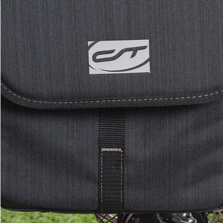 CONTEC Enkele fietstas Neo Single XL 16L Zwart/Grijs