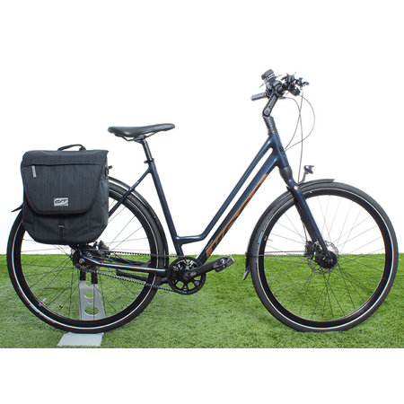 CONTEC Enkele fietstas Neo Single XL 16L Zwart/Grijs