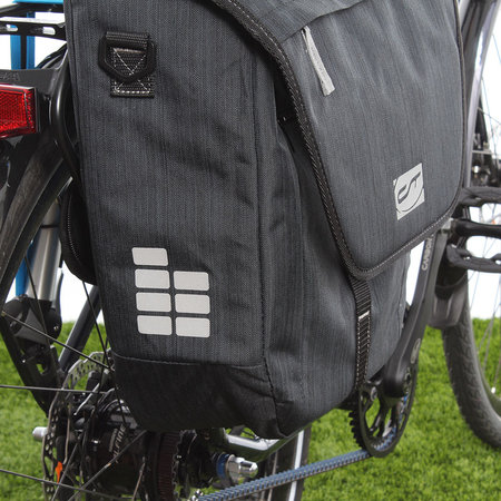 CONTEC Enkele fietstas Neo Single XL 16L Zwart/Grijs
