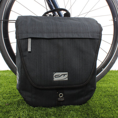 CONTEC Enkele fietstas Neo Single XL 16L Zwart/Grijs