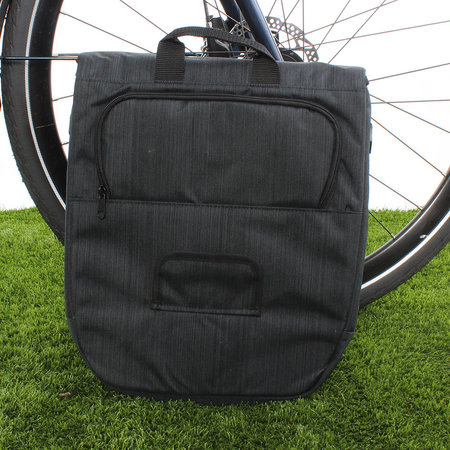 CONTEC Enkele fietstas Neo Single XL 16L Zwart/Grijs