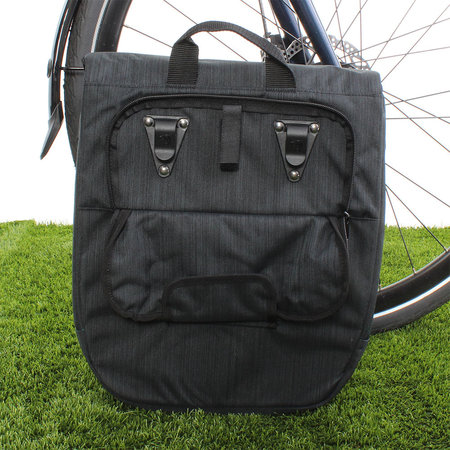 CONTEC Enkele fietstas Neo Single XL 16L Zwart/Grijs