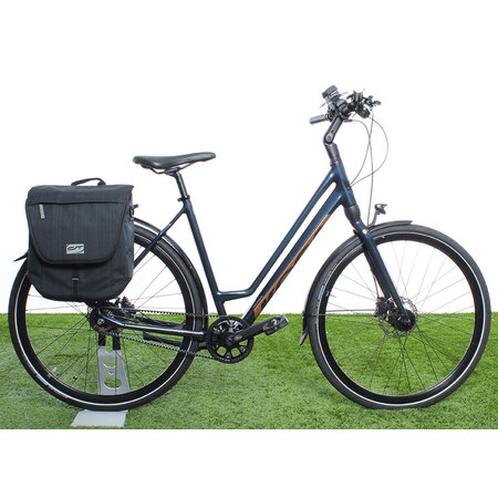 CONTEC Enkele fietstas Neo Single 12L Zwart/Neogreen