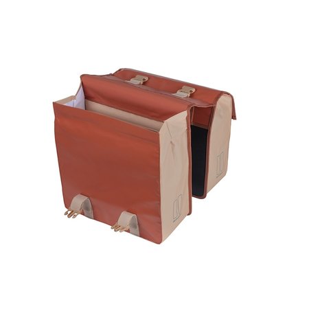 Basil Urban Load Dubbele fietstas 48-53L Terrarood