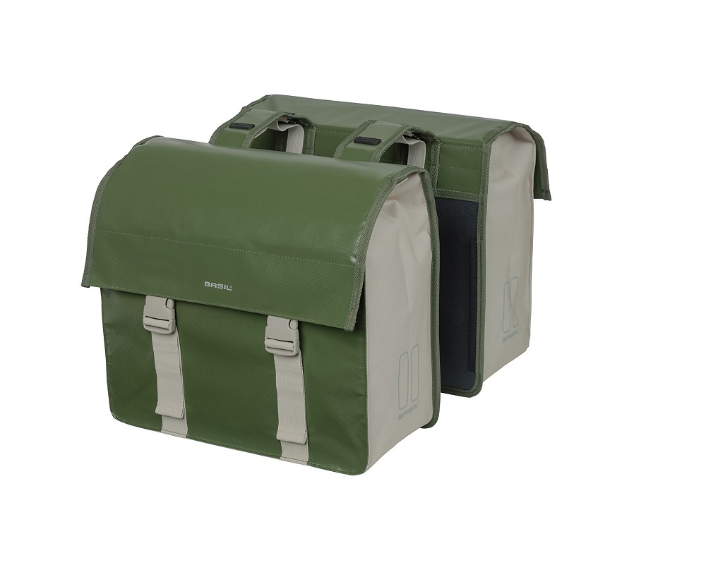 Urban Load Dubbele fietstas 48-53L Mosgroen