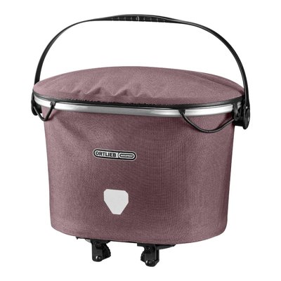 Ortlieb Bagagedragertas Up-Town Rack Urban Ash Rose - 17,5L