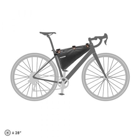 Ortlieb Frame-Pack RC Matzwart - 6L