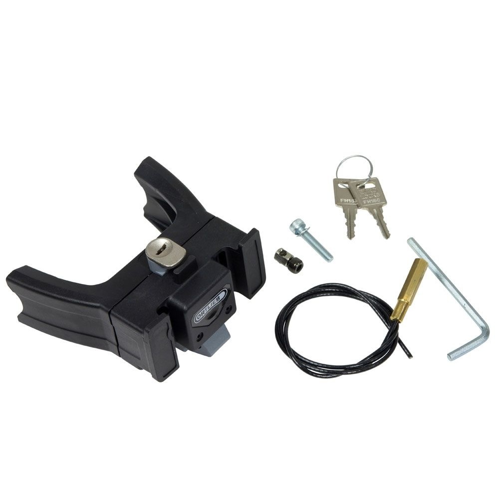 Stuurhouder e-bike E207 met slot &amp; Montageset afbeelding