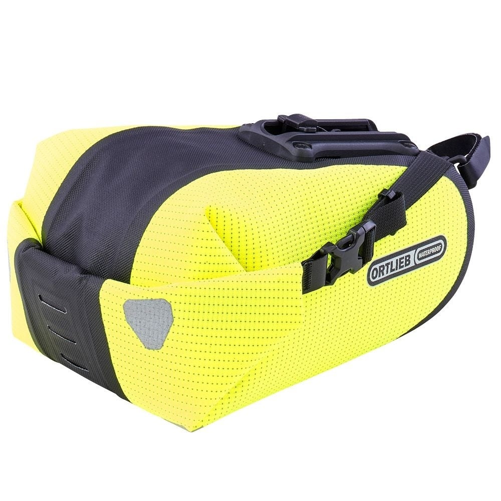 Ortlieb Two High Visibility Yellow 4,1L | Ortlieb Zadeltas - Fietsparadijs.com
