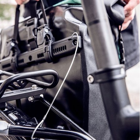 Ortlieb Diefstalbeveiliging voor fietstassen met QL 2/2.1-systeem
