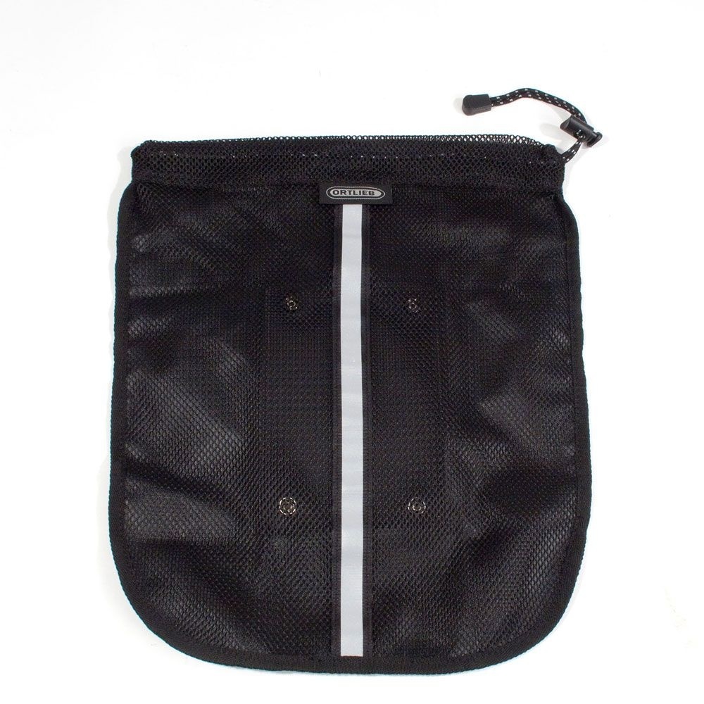 Mesh-Pocket Zwart - voor fietstassen afbeelding