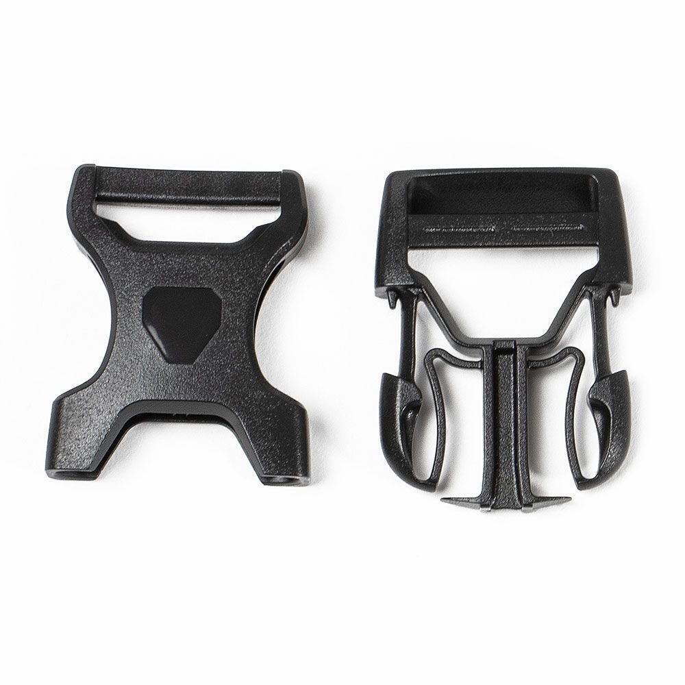 Klikgesp Stealth 25 mm Zwart afbeelding