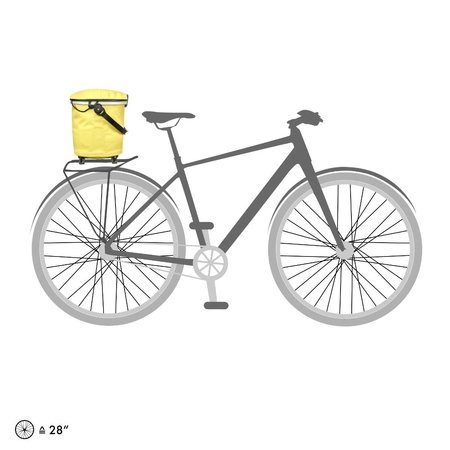 Ortlieb Bagagedragertas Up-Town Rack City Lemon Sorbet - 17,5L