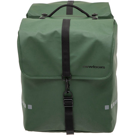 New Looxs Dubbele fietstas Odense Double MIK 39L Green
