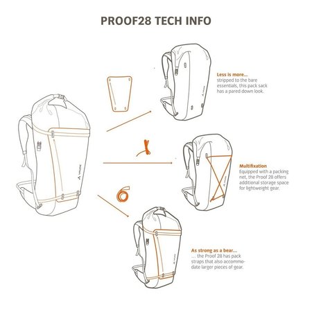 Vaude Rugzak Proof 28 Dusty Forest 28L