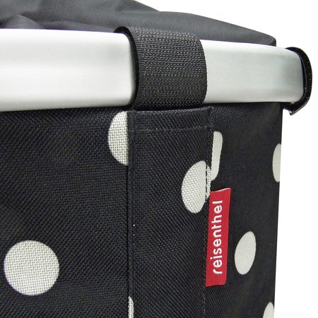 KLICKfix Reisenthel Bikebasket 15L Black Dots