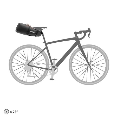 Ortlieb Seat-Pack QR Matzwart - 13L