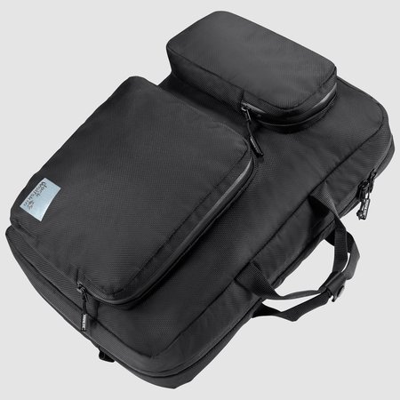 Jack Wolfskin Rugzak & Schoudertas New York 2in1 Flipbag 20L Ultra Black