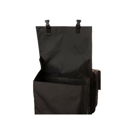 FastRider Dubbele fietstas Nara Deco/Zwart 33L