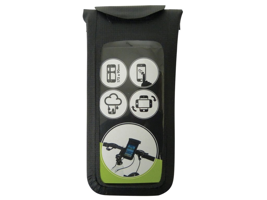 Telefoonhouder Fiets Zwart