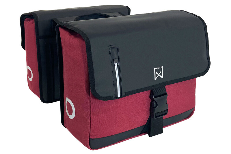 Dubbele Businesstas 30L Rood/Zwart