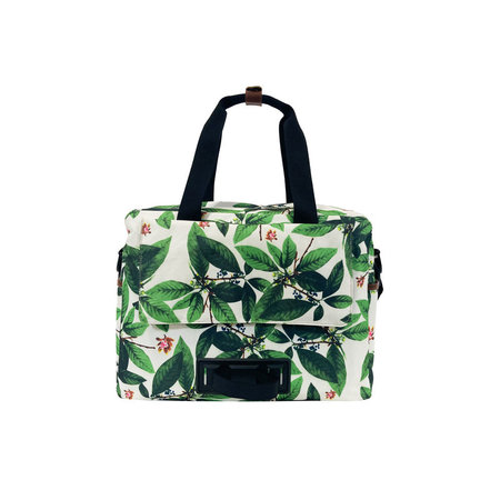 Willex Shopper Metropolis 19L Green Leaves